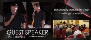 Motivational Guest Speaker for Hire in Huddersfield - Peter Turner